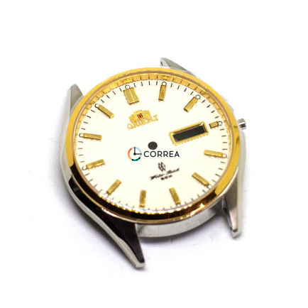 Корпус для часов Orient Automatic комбинированный с белым циферблатом KO-014 - 13